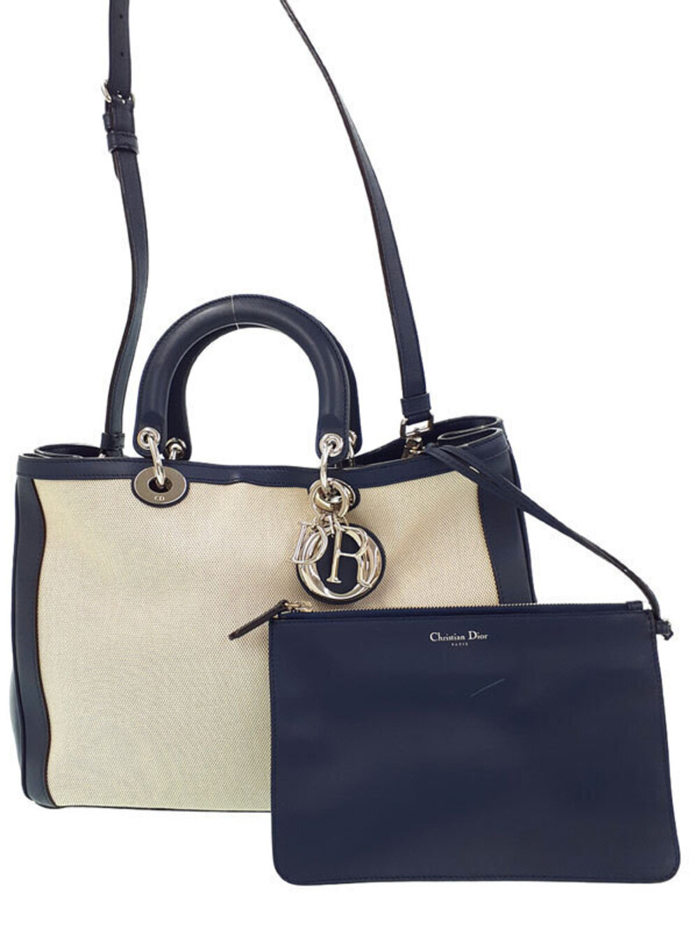 Christian Dior Diorissimo Tote Bag Black
